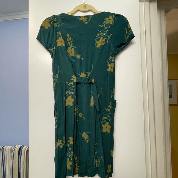 Urban Outfitters Lola Floral Mini Dress Button-up, Size XS - Picture 9 of 11